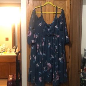 Torrid cold shoulder dress